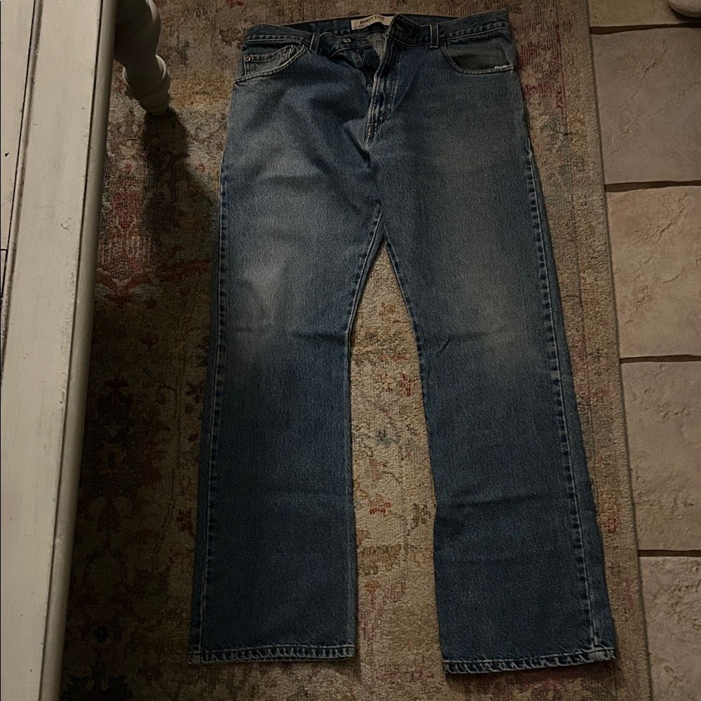 Levi's Men's Classic Indigo Boot Cut Jeans 36x34 - Picture 3 of 5